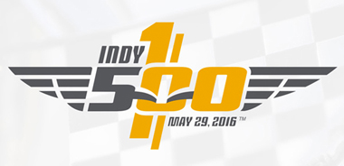 Indy 500 centennial logo